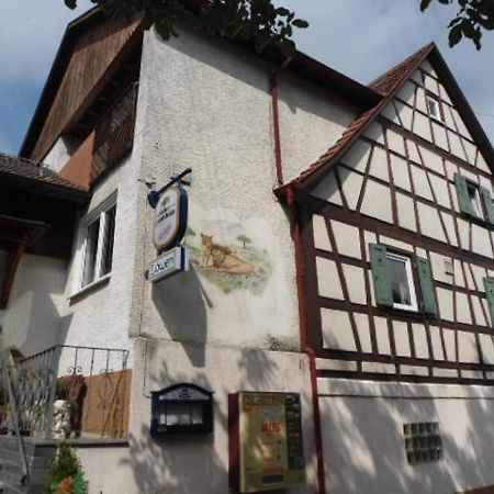 Gasthaus Loewen Nassach  Buitenkant foto